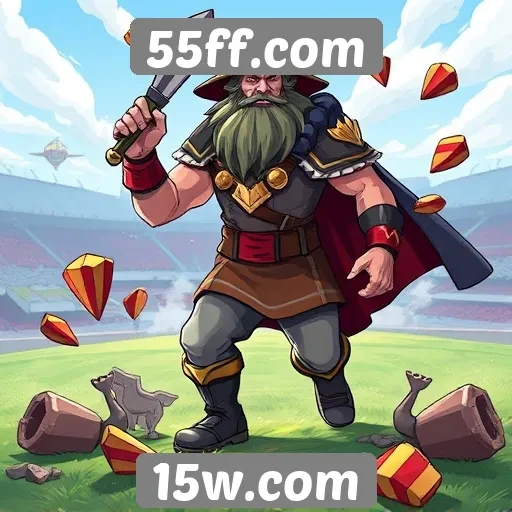 Diversidade de jogos oferecidos na plataforma 55ff.com